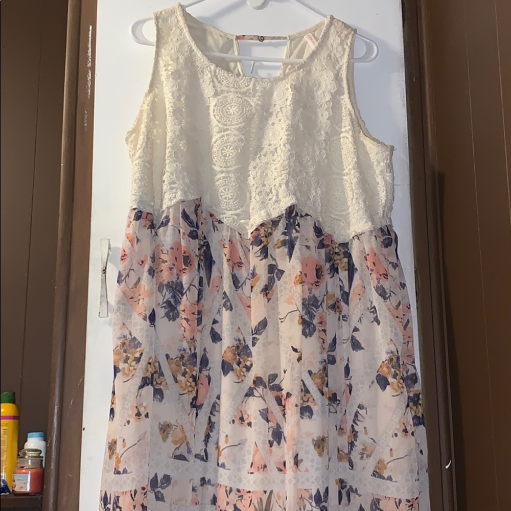 Floral Short Dress